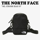 ノースフェイス クロスバック THE NORTH FACE メンズ レディース ML CROSS BAG S MLクロスバッグ スモール BLACK ブラック NN2PP52A バッグ【中古】未使用品