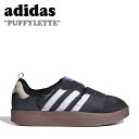 AfB_X Xj[J[ adidas Y fB[X PUFFYLETTE ptBb^ BLACK ubN WHITE zCg HP6700 V[YyÁzgpi