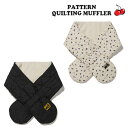 LV[ }t[ KIRSH K̔X PATTERN QUILTING MUFFLER p^[ LeBO}t[ BLACK ubN MULTI }` KKRWAMF511M ACC