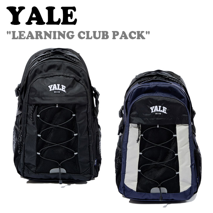 G[ bN YALE Y fB[X LEARNING CLUB PACK [jO Nu pbN BLACK ubN NAVY lCr[ YD01BG0002 obO