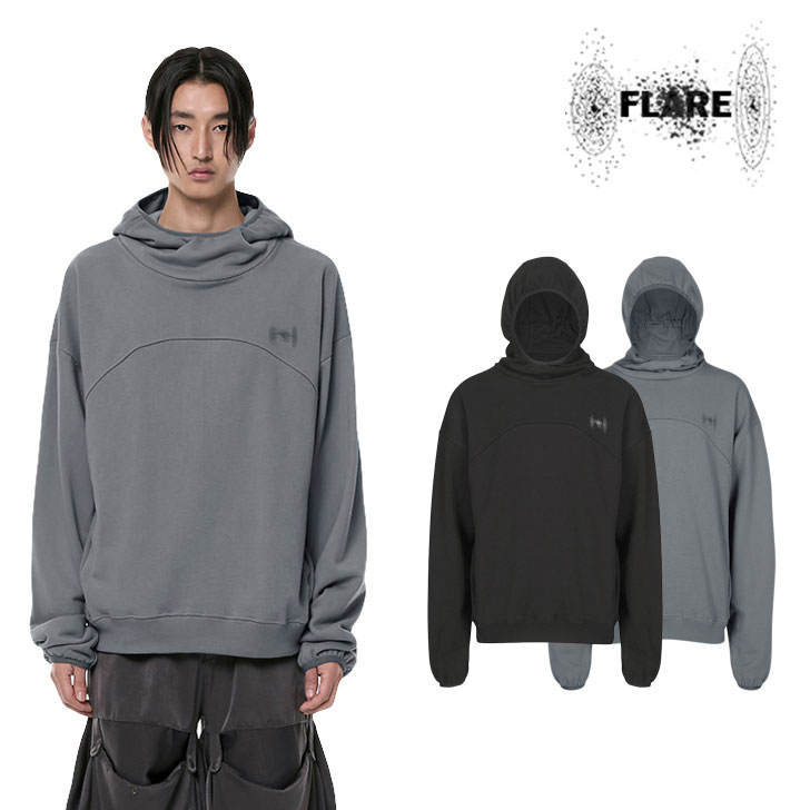 yz/K̔XztAAbv p[J[ FLARE UP Y fB[X Arch Division High Neck Hoodie A[` fBrW nClbN t[fB BLACK ubN GRAY O[ FL-115 EFA