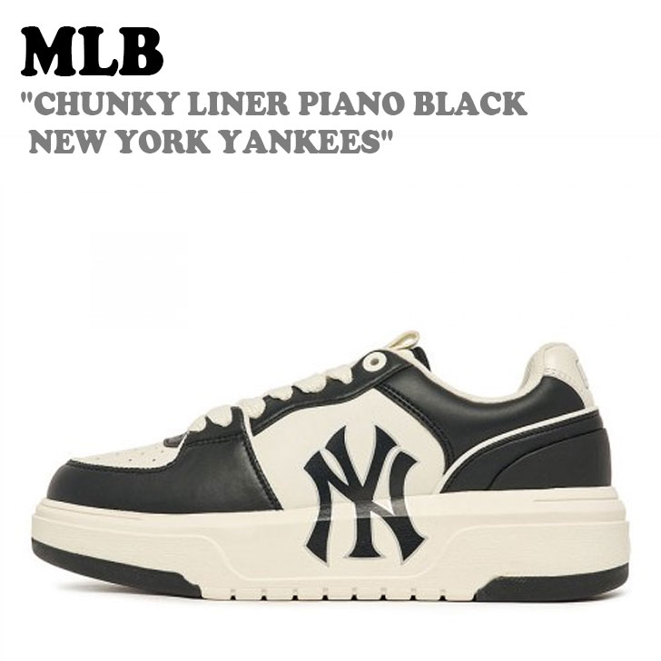२ӡ ˡ MLB  ǥ CHUNKY LINER PIANO BLACK NEW YORK YANKEES 󥭡 饤ʡ ԥ ֥å ˥塼衼 󥭡 3ASXCLB3N-50BKS 塼