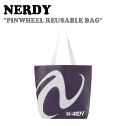 ノルディ エコバッグ NERDY メンズ レディース PINWHEEL REUSABLE BAG ピンホイール リーユーザブルバッグ DARK PURPLE ダークパープル ノルディー バッグ