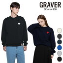 O[o[ g[i[ GRAVER K̔X Heart Snake Half Sweatshirt n[g Xl[N n[t XEFbgVc Black ubN Grey O[ Navy lCr[ CobaltBlue Rogu[ Ivory AC{[ Charcoal `R[ G(W)-MG-39-BK/GY/NY/IY/CL/CB EFA