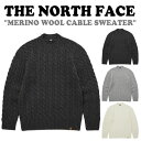 m[XtFCX jbg THE NORTH FACE Y fB[X MERINO WOOL CABLE SWEATER m E[ P[u Z[^[ SAND SHELL ThVF MELANGE GREY WO[ CHARCOAL GREY `R[O[ NT7AP50A/B/C EFA yÁzgpi