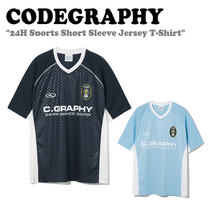 楽天1WEEK（ワンウィーク）【チョンハ着用】コードグラフィー 半袖Tシャツ CODEGRAPHY 24H Sports Short Sleeve Jersey T-Shirt CBDUUTS004 ウェア