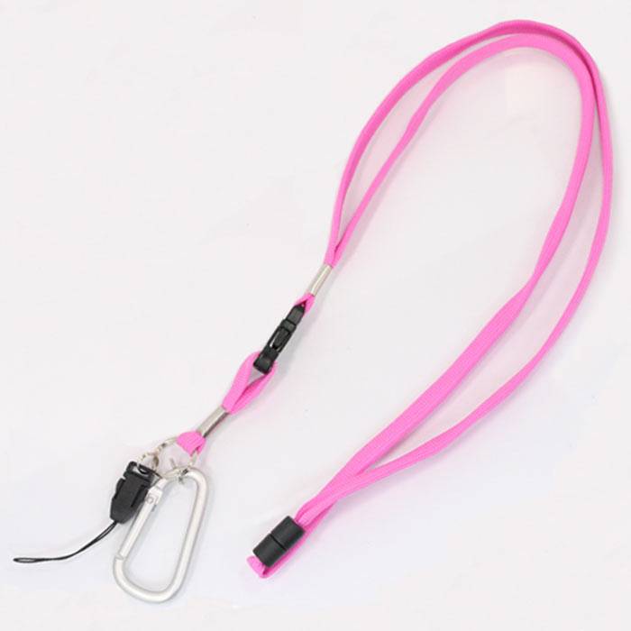 Zodiac - 【即日出荷】ネックストラップ NeckStrap 平紐タイプ ピンク 藤本電業 SN-02PK