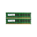 【沖縄・離島配送不可】【代引不可】ADTEC DOS/V用DDR3-1600 UDIMM2GBx2 ECC省電力 製品型番:ADS12800D-HE2GW