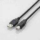 【代引不可】エレコム USB2.0ケーブル/5.0m/ブラック U2C-BN50BK(2)