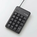 【代引不可】エレコム USBテンキーパッド ブラック TK-TCM011BK