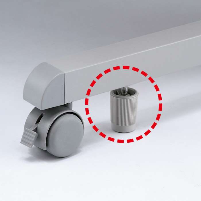 【代引不可】サンワサプライ アジャスター(4個セット) RAC-31AD