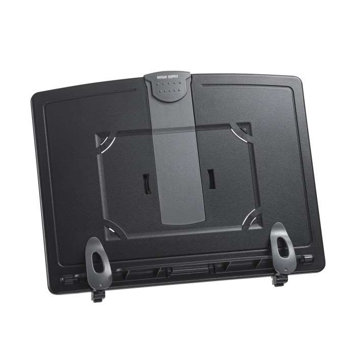 【代引不可】サンワサプライ ブックスタンドデータホルダー（エルゴノミクス） DH-317BK