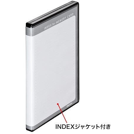 【代引不可】サンワサプライ DVDトールケース型メモリーカード管理ケース（SDカー...