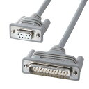 【代引不可】サンワサプライ RS-232Cケーブル KRS-423XF1K(2)