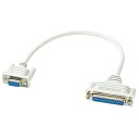 【代引不可】サンワサプライ RS-232C変換ケーブル0.2m KRS-9F25F02K