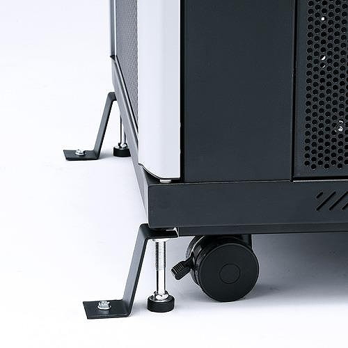 【沖縄・離島配送不可】【代引不可】サンワサプライ 床固定金具(前後用) CP-SVCQL1