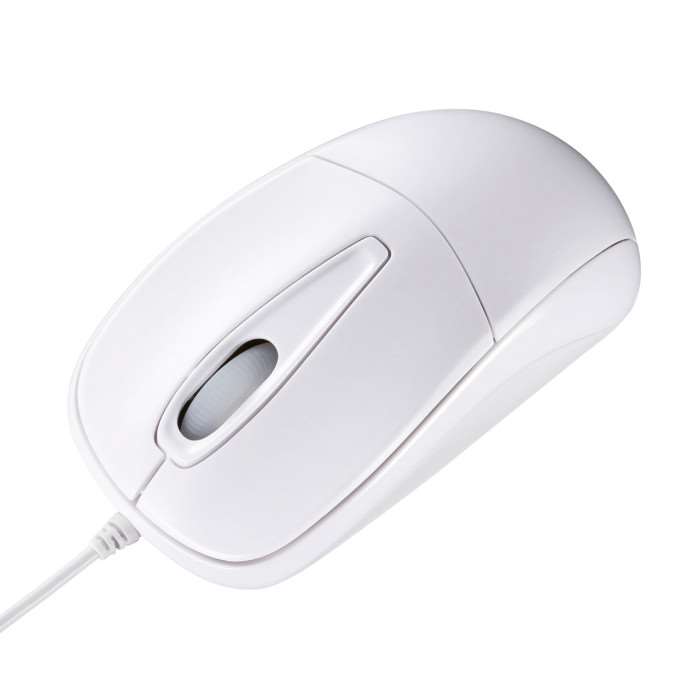 【代引不可】【サンワサプライ SANWA SUPPLY】静音マウス(ホワイト) 製品型番：MA-122HW