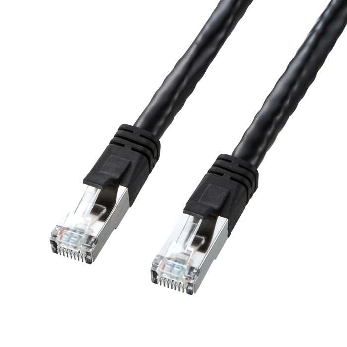 【代引不可】【サンワサプライ SANWA SUPPLY】PoE CAT6【LANケーブル】(7m) 製品型番：KB-T6POE-07BK