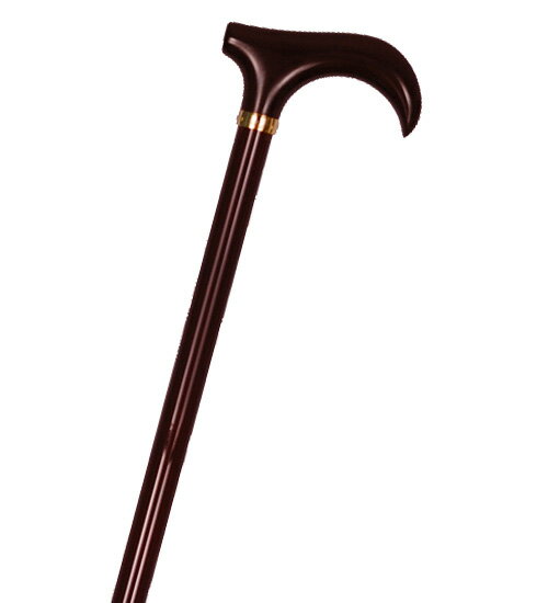 【沖縄・離島配送不可】【代引不可】カーボンステッキ(杖) カーボン棒茶＆楓(かえで)手元茶 全長85cm/..