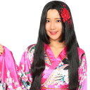 カツランド お姫様 かつら かぐや姫 巫女 時代劇 かぶりもの パーティ 変装 仮装 宴会 コスプレ 小道具 クリアストーン 4560320863618