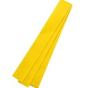 カラー不織布ハチマキ(黄)はちまき 140cm 黄 き キイロ イエロー YELLOW 黄組 運動会 体育祭 アーテック 2981