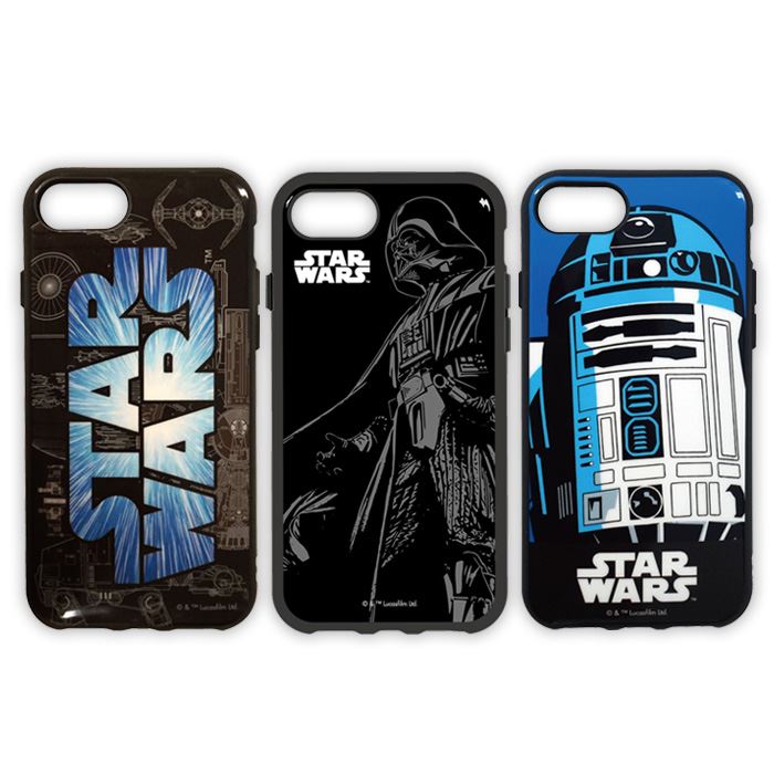 iPhoneSE/8/7/6s/6対応 STAR WARS IIII fit ケース スターウォーズ STARWARS キャラクター 映画 人気 スターウォーズiPhoneケース グルマンディーズ STW-79