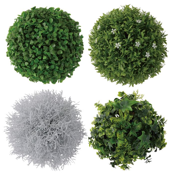 【北海道・沖縄・離島配送不可】【代引不可】フェイクグリーン ボールフェイクグリーン Sサイズ 装飾 デコレーション 造花 フェイク グリーン 芝 草 ガーデニング おしゃれ 東谷 LFS-902