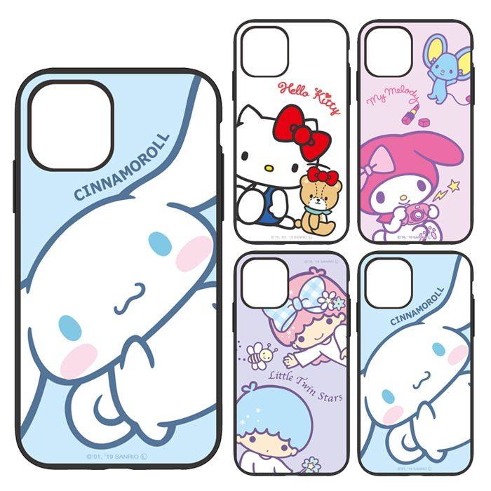 iPhone 11 Pro 5.8インチ iPhone11Pro 対応 ケース カバー サンリオキャラクターズIIIIfit イーフィット ハイブリッドケース SANRIO キティ マイメロ キキララ シナモ グルマンディーズ SAN-982