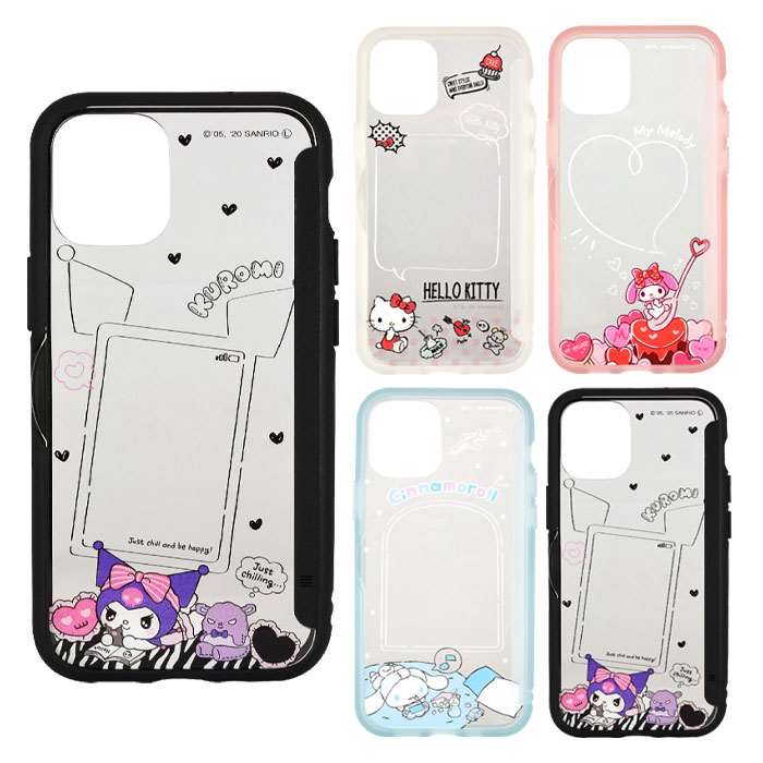 iPhone12mini Ή iPhone 12 mini 5.4C` P[X Jo[ SHOWCASE+ ^Cv NAP[X TILN^[Y SANRIO wʔ NA JX^ O}fB[Y SANG-53