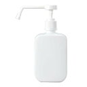 スプレー容器 ボトル 角タイプ 500ml ポンプボトル 詰め替えボトル 角型ボトル アーテック 51793