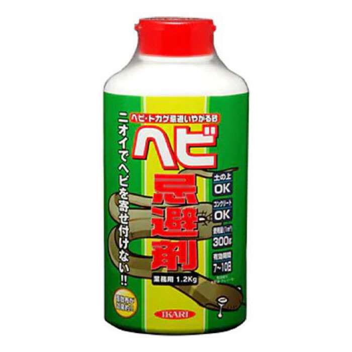 ヘビトカゲ忌避いやがる砂 大容量 1.2Kg 害虫 忌避 屋外専用 有効期間7日～10日 ヘビ 忌避剤 富士パッ..