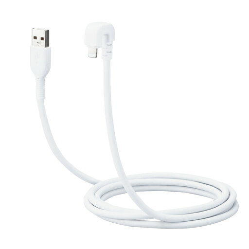【代引不可】iPhone 充電 ライトニングケーブル 2m U字 MFi認証 ホワイト シリコン素材 やわらかい Lightning コネクター搭載 iPhone iPad iPod AirPods 対応 エレコム MPA-UALU20WH 【代引不可】iPhone 充電 ライトニングケーブル 2m U字 MFi認証 ホワイト シリコン素材 やわらかい Lightning コネクター搭載 iPhone iPad iPod AirPods 対応 エレコム MPA-UALU20WH