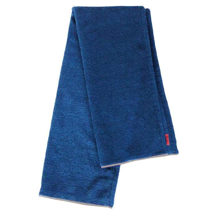 パピヨン ソフト フェイスタオル NAVY ネイビー タオル 吸水 マイクロファイバー 35cmX80cm スポーツ バスタイム 無地 シンプル 現代百貨 K659NV