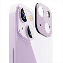 iPhone 14 iPhone 14 Plus用 カメラフルプロテクター パープル 全面保護 キズに強い 10H 高透明 カメラレンズ保護 PGA PG-22RCLG20PP(2)