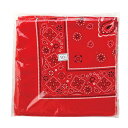 バンダナ 赤 10枚組 レッド 55x55cm バンダナ 10枚セット 運動会 イベント ハンカチ アーテック 18171