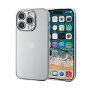 【代引不可】iPhone 15 Pro 用 ケース ソフト カバー カメラレンズ保護設計 ストラップホール付 メタリック加工 背面クリア 極限設計 プラチナシル...