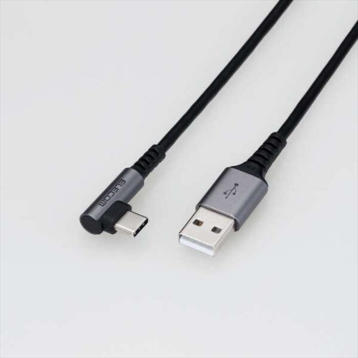 yoׁzUSB2.0P[u 0.3m USB-A to USB Type-C L^RlN^ ubN 3A }[d f[^] X}z ^ubg GR MPA-ACL03NBK