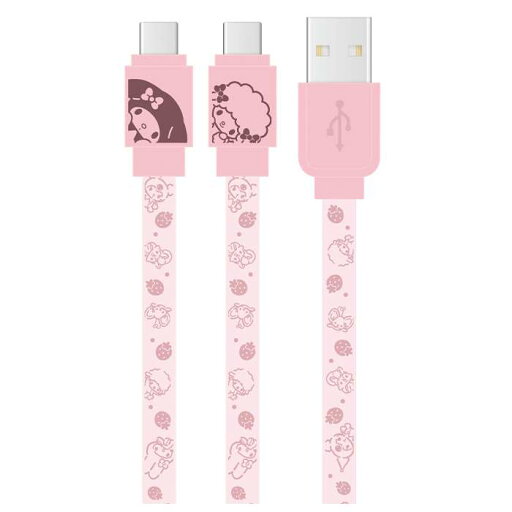 【即日出荷】サンリオキャラクターズ USB Type-C対応 同期&充電ケーブル マイメロディ SANRIO キャラクター グルマンディーズ SANG-304MM 【即日出荷】サンリオキャラクターズ USB Type-C対応 同期&充電ケーブル マイメロディ SANRIO キャラクター グルマンディーズ SANG-304MM