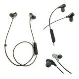 【即日出荷】Bluetoothステレオヘッドセット ワイヤレスヘッドフォン 軽量・コンパクト 防水性能IPX4 apt-x対応 連続音楽再生約7時間 ハンズフリー通話可能 ブラック