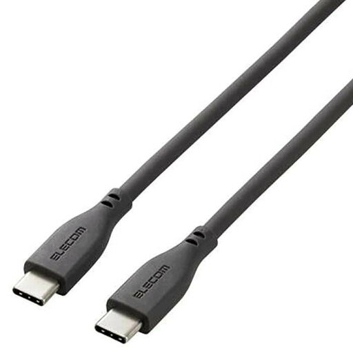 【代引不可】USBケーブル 1m グレー なめらかUSB Type-Cケーブル USB PD対応 USB Type-C 超高速 充電 データ転送 スマホ タブレット エレコム MPA-CCSS10GY 【代引不可】USBケーブル 1m グレー なめらかUSB Type-Cケーブル USB PD対応 USB Type-C 超高速 充電 データ転送 スマホ タブレット エレコム MPA-CCSS10GY