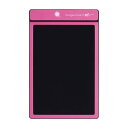 電子メモパッド ブギーボード 8.5インチ ピンク PINK 電子メモ ペーパーレス シンプルモデル キングジム BB-1GX-P