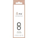 【代引不可】iPhone 16 iPhone 16Plus 2眼 &me カメラレンズカバー ガラス 全面グリッター グレージュ カメラレンズ保護 保護フィルム...
