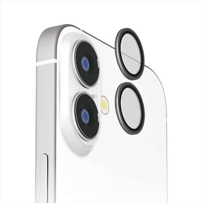 乐天商城 - iPhone 16 iPhone 16Plus 2眼カメラ用 カメラレンズプロテクター ブラック カメラレンズ保護 PGA PG-24ACLG19BK