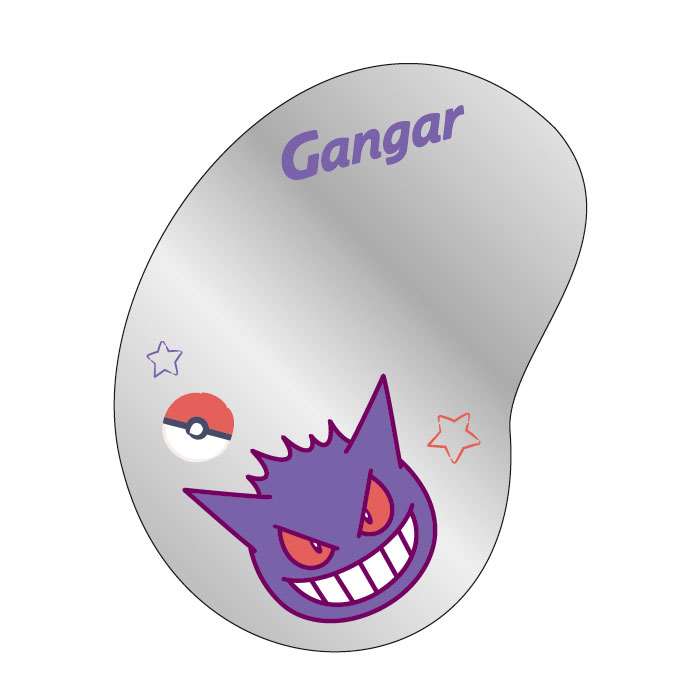 ポケットモンスター ミラー付きスマホグリップ ゲンガー ポケモン スマホグリップ サンクレスト SG-PM11