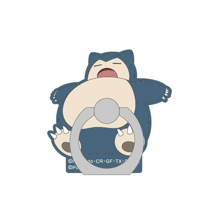 【即日出荷】ポケットモンスター ラバー IJOYRING4 カビゴン スマホリング ラバータイプ 落下防止 サンクレスト IR-PM55