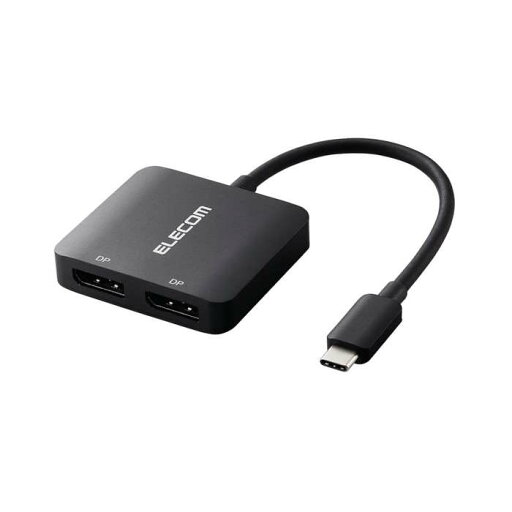 【沖縄・離島配送不可】【代引不可】USB Type-C - DisplayPort 変換 ( USB-C プラグ to DP ×2 ) 8K 30Hz タイプC ポート搭載 Windows Mac Chromebook iPhone iPad Android 等対応 ブラック エレコム AD-CDP2BK2 【沖縄・離島配送不可】【代引不可】USB Type-C - DisplayPort 変換 ( USB-C プラグ to DP ×2 ) 8K 30Hz タイプC ポート搭載 Windows Mac Chromebook iPhone iPad Android 等対応 ブラック エレコム AD-CDP2BK2