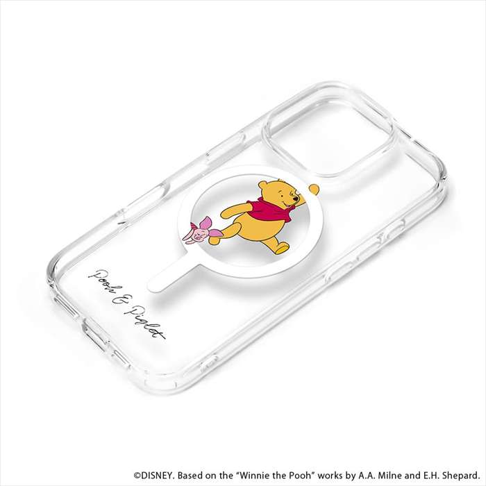 iPhone 16 Pro用 MagSafe対応 ハイブリッドケース?くまのプーさん ディズニー キャ...
