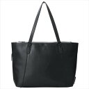 【代引不可】トートバッグ ブラック 合皮 スマホポケット 14.0inch 15L エレコム BM-TBSLH01BK