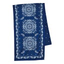 【即日出荷】PAISLEY クールタオル NAVY 30x100cm ひんやり クール 冷感 タオル 現代百貨 A672NV