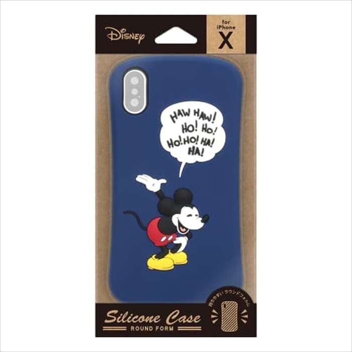 iPhoneX 用 ソフト ケース Disney ディズニー シリコン ケース MICKEY MOUSE ミッ...